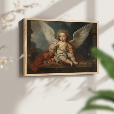 Angels From Above-XLII -Framed Print - Restickable
