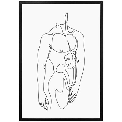 Athalie Single Picture Frame Print
