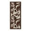 Tapis antidérapant beige / brun Aura-1530221577