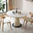 White Round Sintered Stone Dining table-2100157194