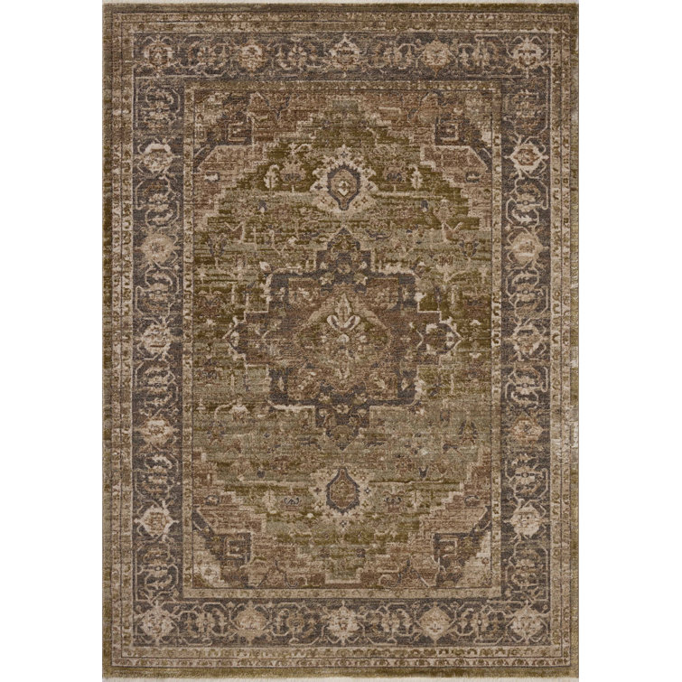Loloi Haywood Moss / Charcoal Area Rug