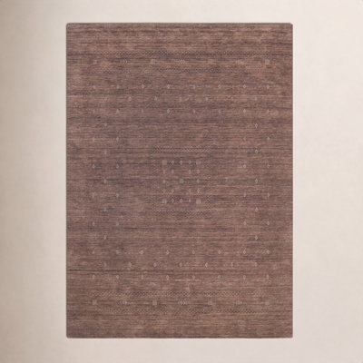Simi Hand-Woven Geometric Cotton Wool Rug