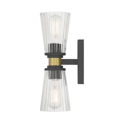 Lustria  13.5" High 2-Light Wall Sconce