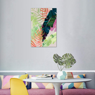 «Electric Palms II» par Jennifer Paxton Parker, reproduction d'art sur toile tendue