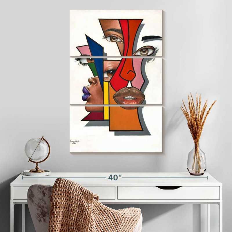Leisha Abstract Untitled, 32" H x 20" W