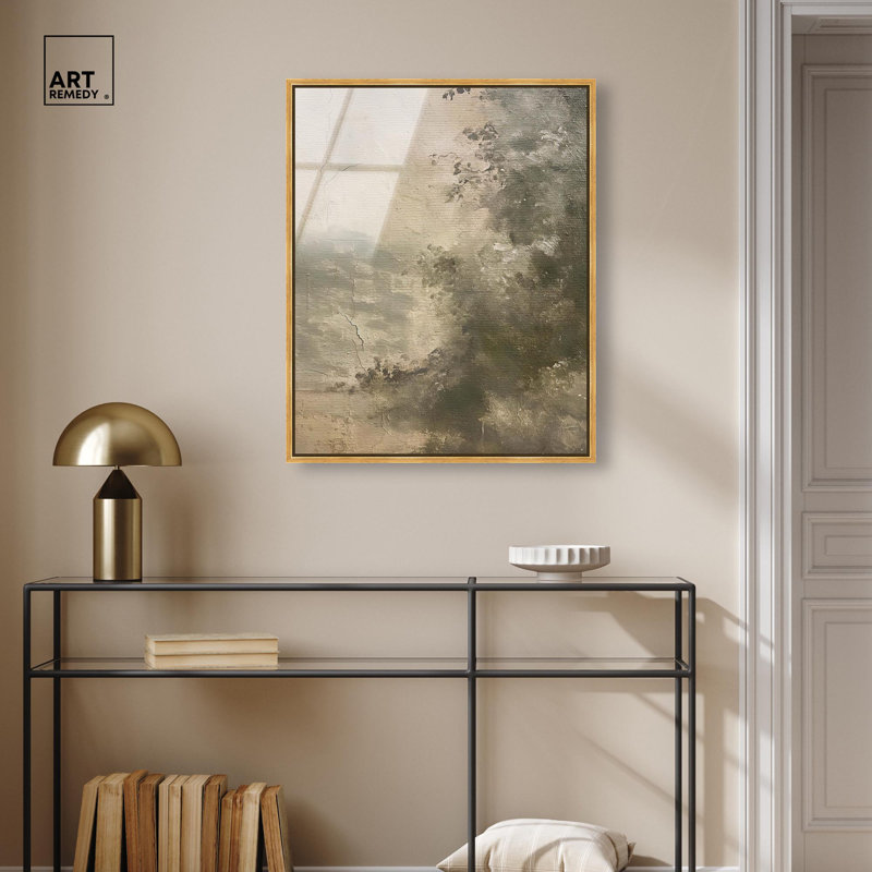 Art mural impressionniste, art doré, 24 x 30, H 31 po x l 25 po, Doré