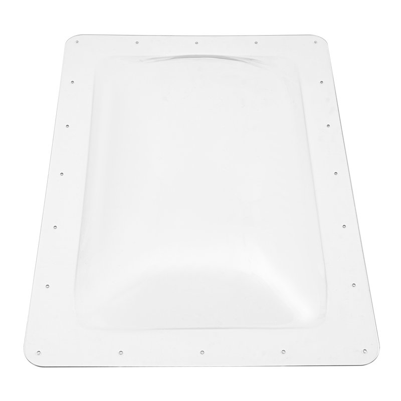 Housse de remplacement pour lanterneau de toit en polycarbonate résistante aux rayons UV de 18 po x l 26 po pour caravane de camping