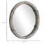 Miroir mural en bois