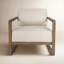 Fauteuil en polyester l 29 po Saya-1897743755-1897743754