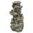 Multi-Level Rock Fountain with LED Lights
