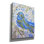 «Blue Bird2» par Noemi Ibarz, art mural sur toile, 40 po x 54 po