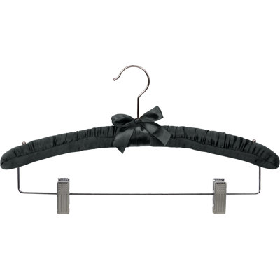 Satin Hangers With Clips for Dress/Shirt/Sweater