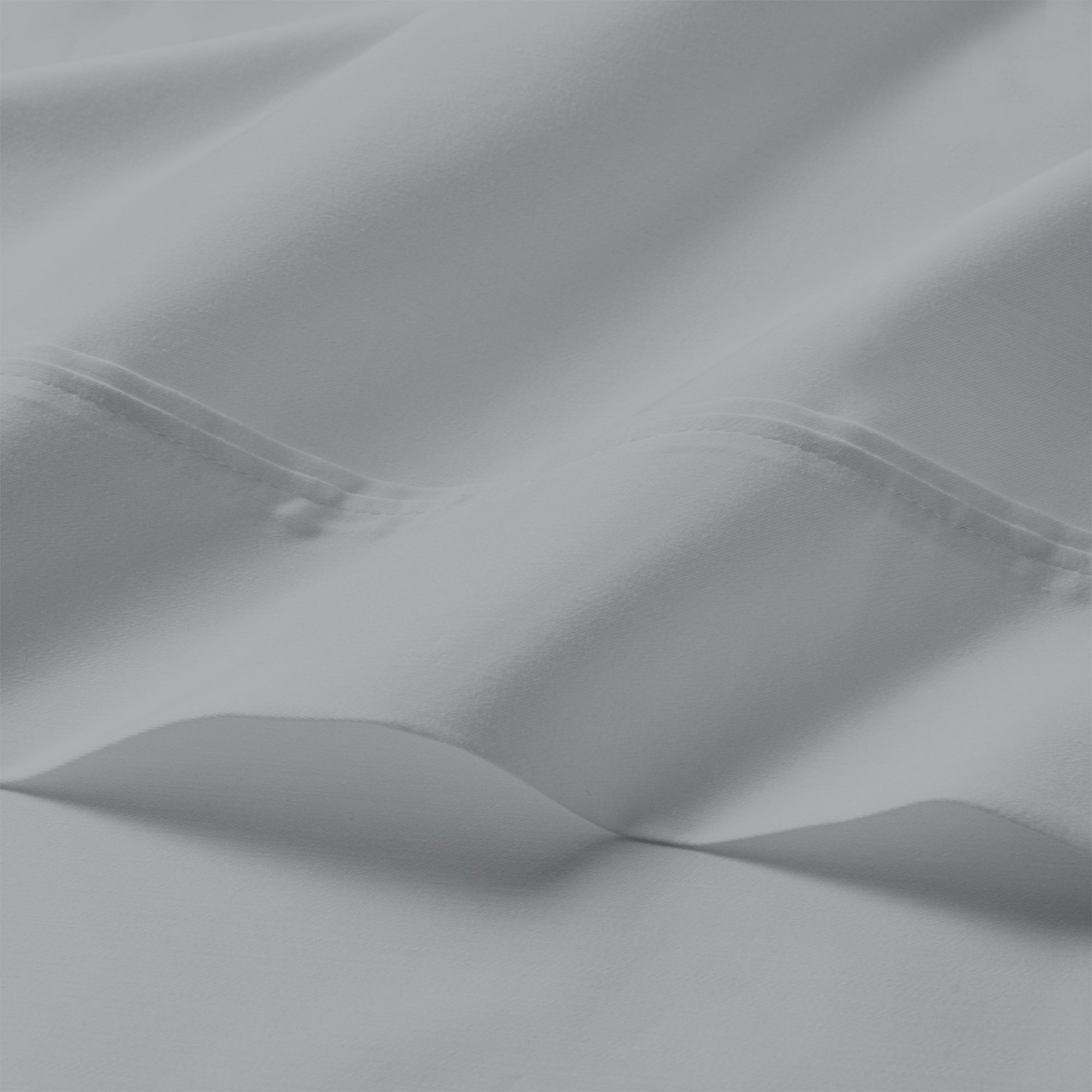 1000TC Ultra-Soft & Silky Luxury Egyptian Cotton Sheet Set, King, Soft Silver