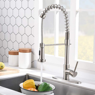 Pull Down Kitchen Faucet