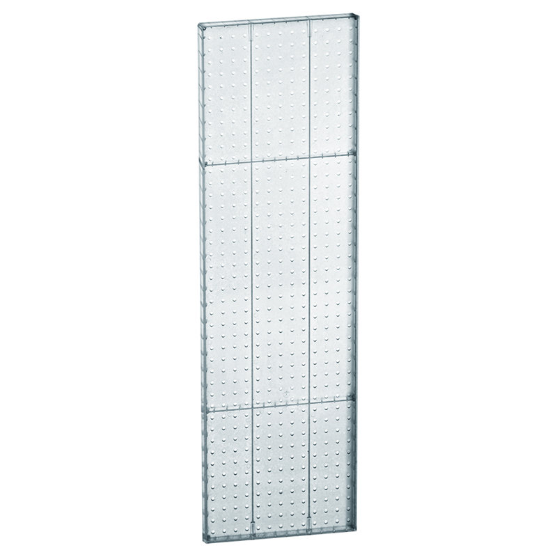 Pegboard Wall Panel Storage Solution, Size: 44"x 13.5", 2-Pack