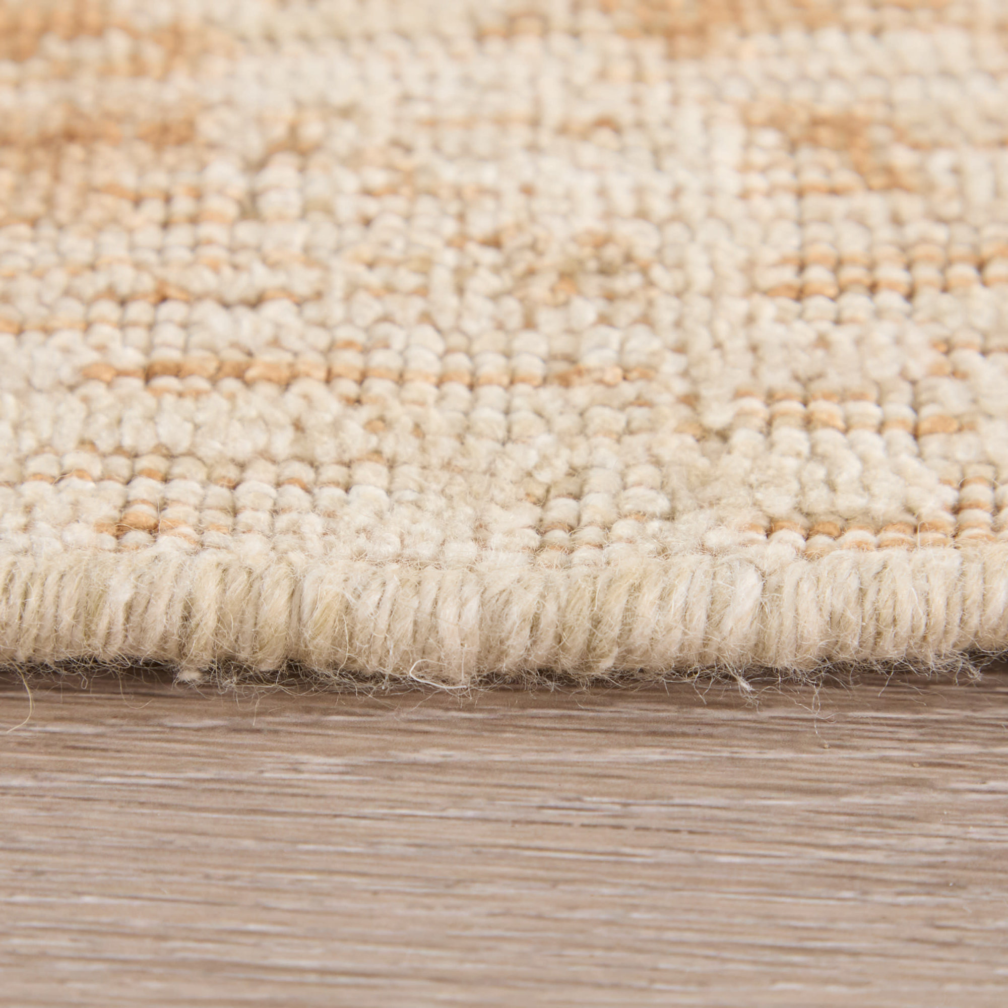 Oxford Traditional Oriental Tan Area Rug, Rectangle 5' x 8'
