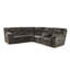 Smedley Upholstered Reclining L-Shaped Sectional Symmetrical