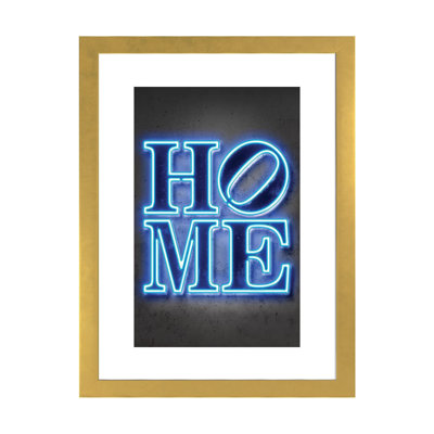 "Home" par Octavio Mielu-impression d’art textuel