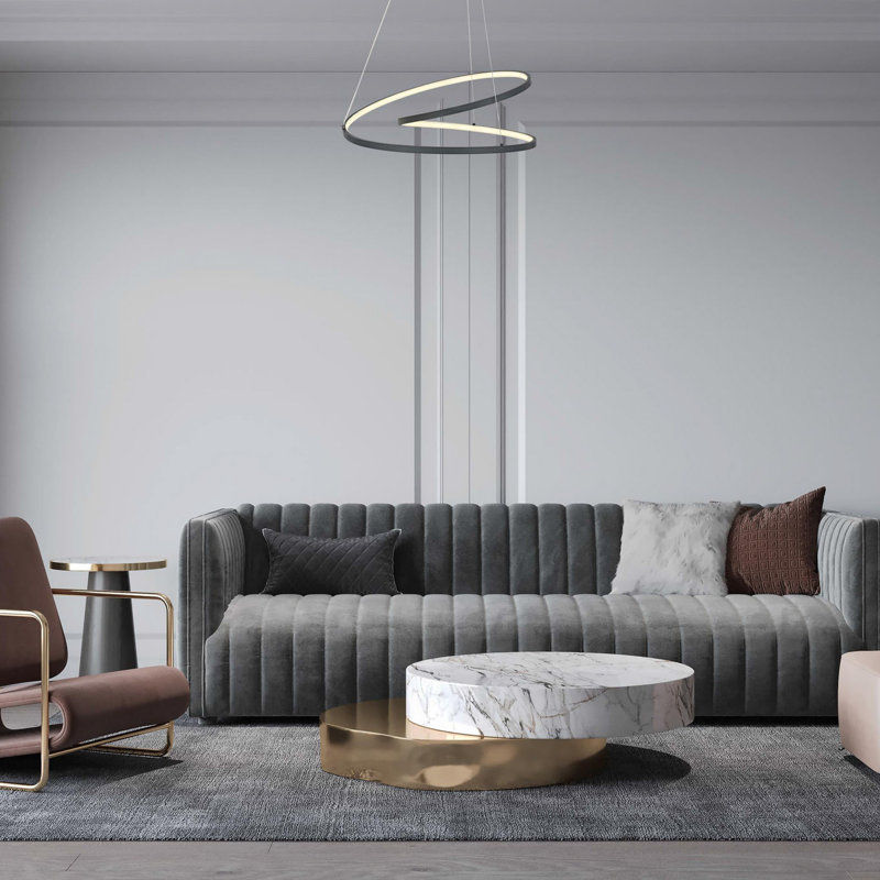 Luminaire suspendu géométrique 1 lumière DEL
