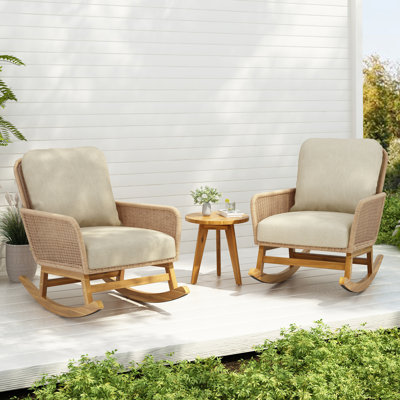 Ensemble de sièges d'extérieur 3 pièces Modern