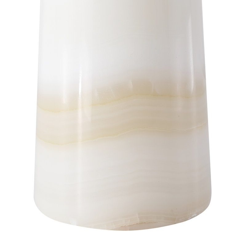 Jennarose Jade Stone Table Lamp