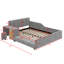 Lit-bateau avec rangement Alberry-777396670