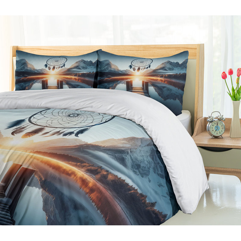 Lake Duvet Cover, King Duvet Cover + 2 Standard Shams