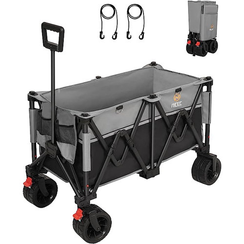 Nice C Heavy Duty Wagon Garden Cart | Wayfair