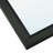 Fanchone Black Solid Wood Matte Picture Frame with Mat-1950559301