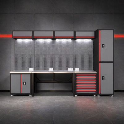 Heavy-Duty Metal Tool Cabinet for Automotive