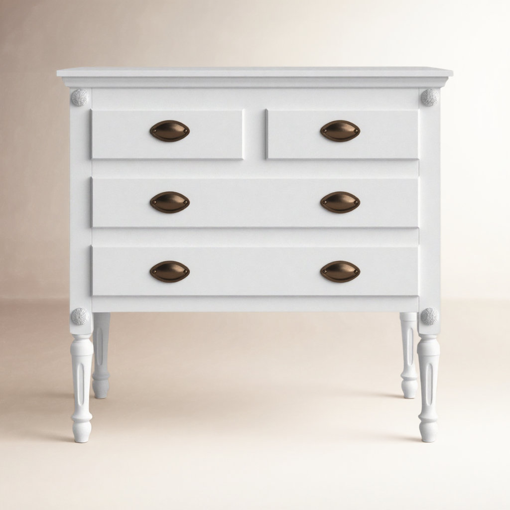 Eros Accent Chest, Off-White