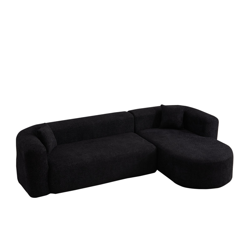 Luxury Modular Sectionals Sofa In Chenille Fabric For Contemporary Living Spaces