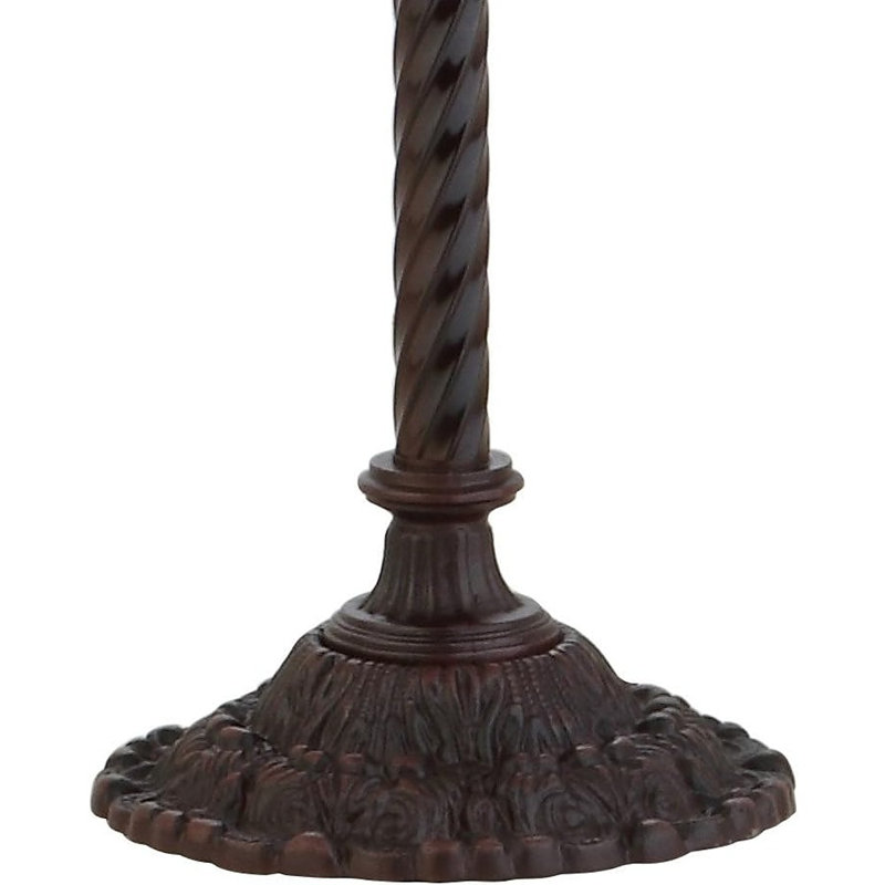 Ospina 70'' Brown Torchiere Floor Lamp