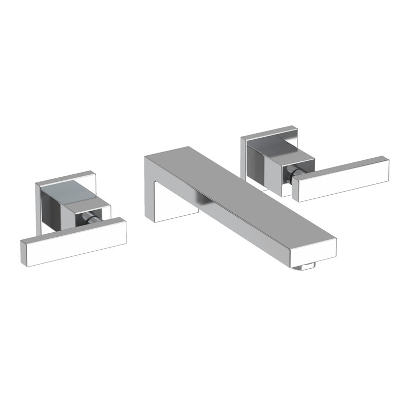 Skylar Wall Mount Bathroom Faucet, Polished Chrome
