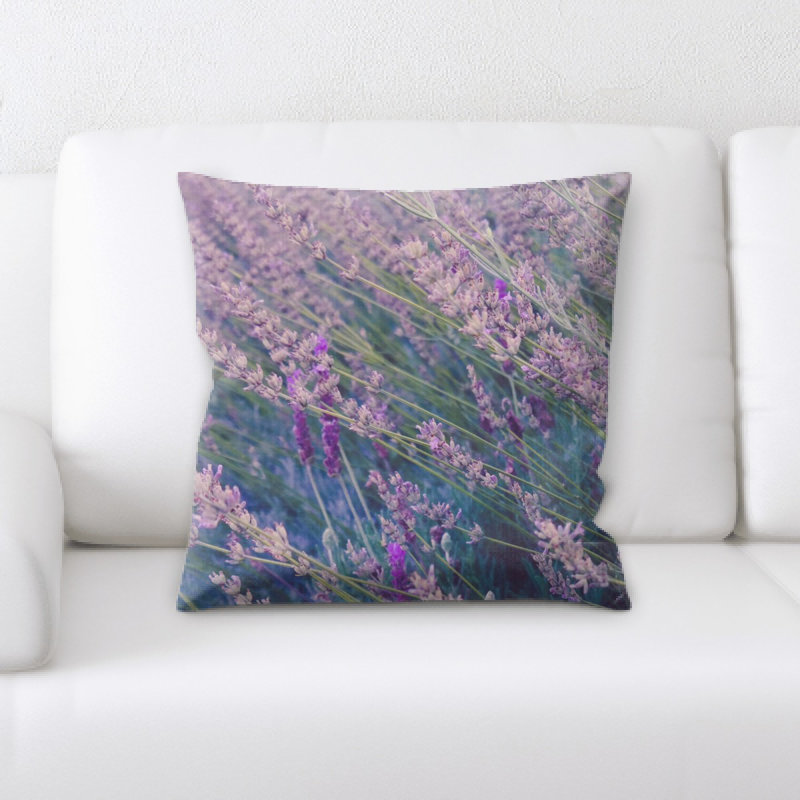Coussin décoratif fleuri
