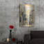 «Manhattan Manhattan and Gold I» par Silvia Vassileva, art mural en métal-2134365688