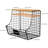 3 Pack Fruit Basket For Kitchen With Wood Lid - Counter&wall Mounted Onion And Potato Storage With Nameplate, Stackable Storage Basket, Hanging Metal Wire Baskets Kitchen Countertop Organizer Pantry