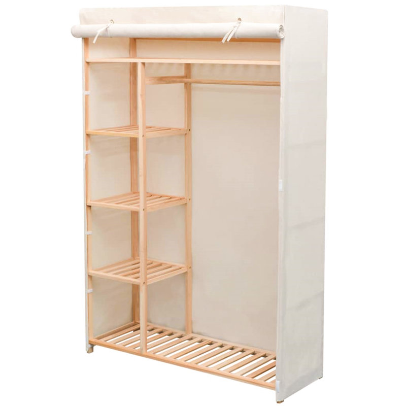Logan Solid Wood Wardrobe