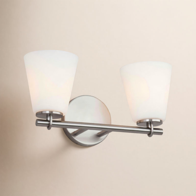 Rafaella 2 - Light Dimmable Vanity Light, Brushed Nickel