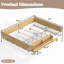 Lit sur pied avec garde-corps et tablettes-133284142-133284145