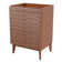 Calandre 24" Slat Modern Farmhouse 2-Shelf Bath Vanity Cabinet Only (Sink Basin not Included)