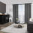 Blackout Grommet Silver Pattern Printed Curtains, Silver Tree Branch, 84L-1715538562-1715538563