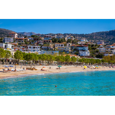 Himare Beach - Wrapped Canvas Print