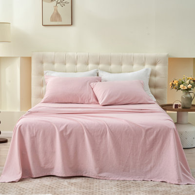 Linen Cotton Flat Sheet
