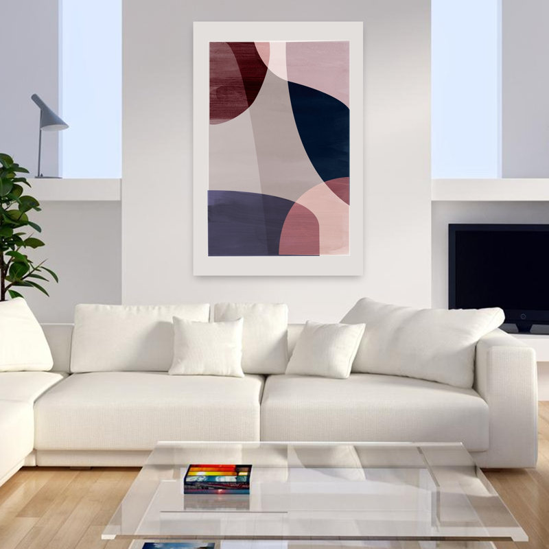 Art contemporain contemporain, H 48 po x l 32 po