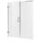 Consort 72" H Hinged Frameless Shower Door-21120996
