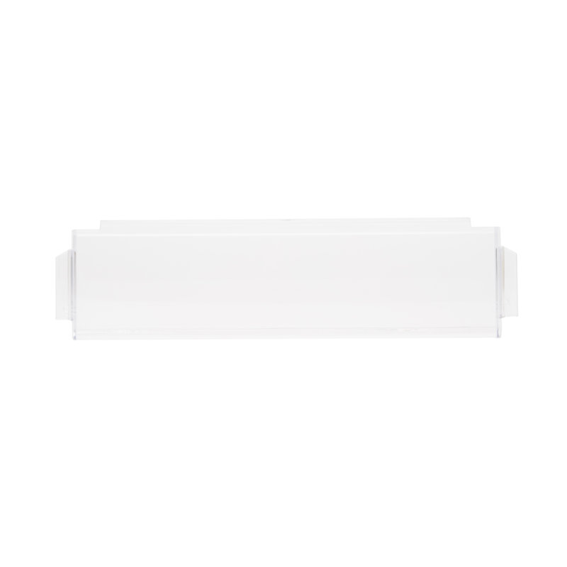 Refrigerator door shelf trim