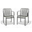 Badi Stacking Patio Dining Armchair-726881098