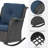 Wendye Comfortable PE Rattan Wicker Outdoor Rocking Chair Set-1443724593-1443724592