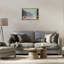  Toile flottante encadrée «Foggy City Street» par Noah Bay-639857317-639857319